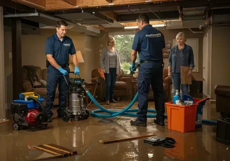 Basement Water Extraction and Removal Techniques process in Mullens, WV